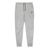Nike Solid Color Bundle Feet Sports Long Pants Light Grey In Gray