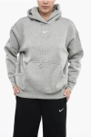 Nike Sportswear Phoenix Fleece Pullover Hoodie In Gray