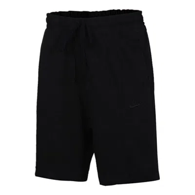 Nike Solid Color Minimalistic Sports Shorts Black