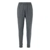 Nike Solid Mid-waist Drawstring Joggers 'grey' In Gray