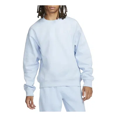 Nike Solo Swoosh Crew Neck Sweatshirt 'pastel Blue'