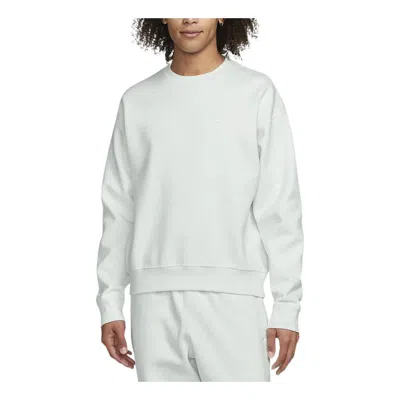 Nike Solo Swoosh Crew Neck Sweatshirt 'white'
