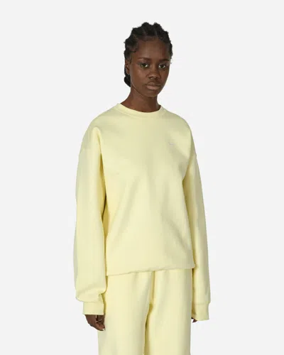 Nike Yellow Solo Swoosh Sweatshirt In Multicolor
