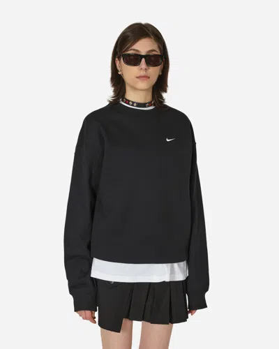 Nike Black Fleece Nsw Sweatshirt In Multicolor