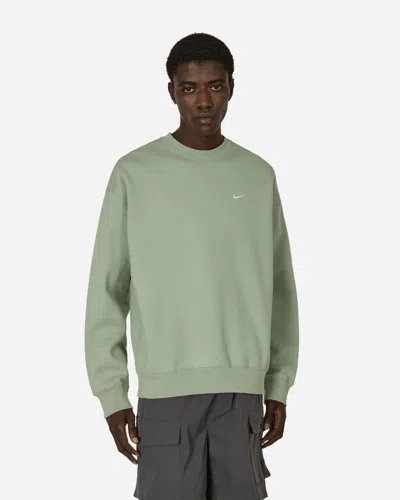 Nike Solo Swoosh Crewneck Sweatshirt Team Red In White