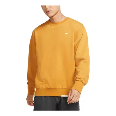 Nike Solo Swoosh Fleece Crew 'orange'