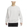 Nike Solo Swoosh Crewneck Sweatshirt White In Neutral