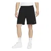 Nike Solo Swoosh Fleece Shorts In Black