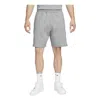 Nike Solo Swoosh Fleece Shorts 'grey' In Gray