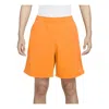 Nike Solo Swoosh Fleece Shorts 'orange'