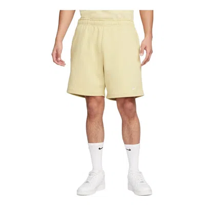 Nike Solo Swoosh Fleece Shorts 'yellow'