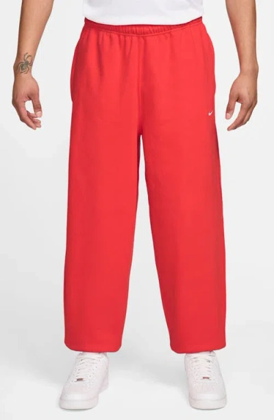 Nike Solo Swoosh Fleece Sweatpants In Multi