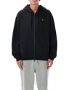 Nike Solo Hoodie Zip Complet Swoosh In Black