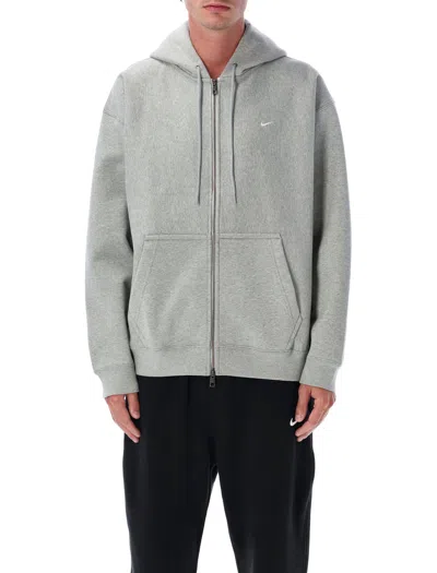 NIKE NIKE SOLO SWOOSH FULL-ZIP HOODIE