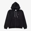 Nike Solo Swoosh Full-zip Hoodie In Black