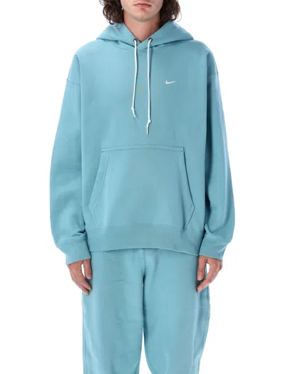 Nike Blue Solo Swoosh Hoodie