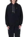 Nike Solo Swoosh Hoodie In Black