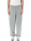 Nike Solo Swoosh Jogging Pants In Dk Grey Heather