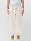 Nike Solo Swoosh Jogging Trousers With Zip Pockets In Light Bone
