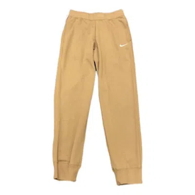 Nike Solo Swoosh Logo Joggers 'khaki' In Multi