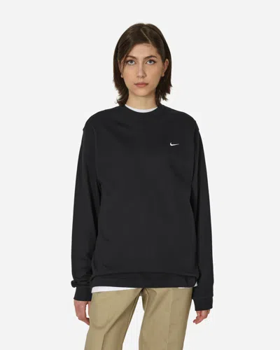 Nike Solo Swoosh Longsleeve T-shirt Black In Multicolor