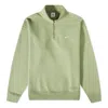Nike Solo Swoosh Quarter-zip Sweayshirt 'oil Green'