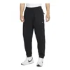 Nike Casual Sports Logo Solid Color Bundle Feet Pants Black