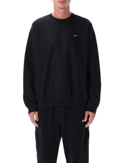 NIKE NIKE SOLO SWOOSH FLEECE SWEATSHIRT