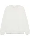 Nike Solo Swoosh Crewneck Sweatshirt White In Grau