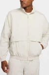 Nike Solo Swoosh Track Jacket In White