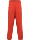 Nike Men's Solo Swoosh Fleece Pants In Orange