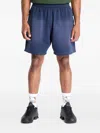 Nike Solo Swoosh Track Shorts In Blue