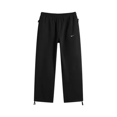 Pre-owned Nike Solo Swoosh Wide Fleece Pant 'black' | Men's Size Xl