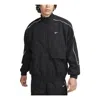 Nike Mens  Solo Swoosh Woven Track Jacket In Black