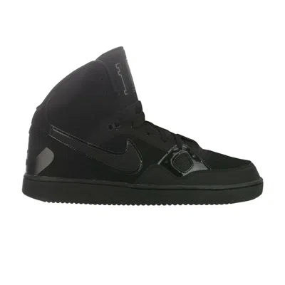 Pre-owned Nike Son Of Force Mid 'triple Black'
