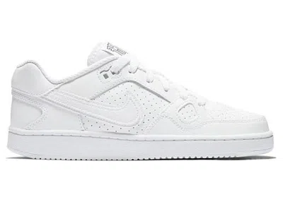 Pre-owned Nike Son Of Force Triple Sneakers In White