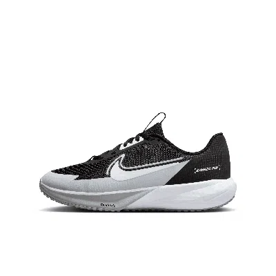 Nike Babies' Sonic Fly Big Kids' Running Shoes In Black