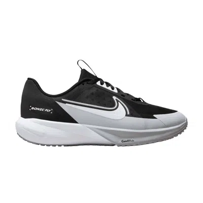 Pre-owned Nike Sonic Fly Gs 'black Wolf Grey' | Kid's Size 7