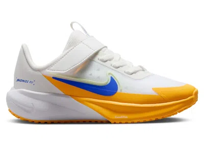 Pre-owned Nike Sonic Fly Hyper Royal Sneakers In Summit White/volt Tint