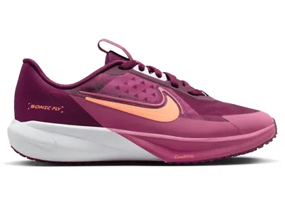 Pre-owned Nike Sonic Fly Marrakesh Sneakers In Bordeaux/white/sweet Beet