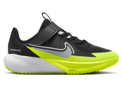 Pre-owned Nike Sonic Fly Wolf Grey Sneakers In Black/white/volt