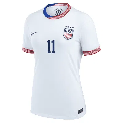 Nike Sophia Smith Uswnt 2024 Stadium Home  Women's Dri-fit Soccer Jersey In White