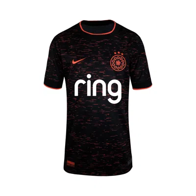 Nike Sophia Wilson Portland Thorns Fc 2025 Stadium Away Big Kids'  Dri-fit Nwsl Replica Jersey In Black