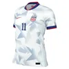 Nike Sophia Wilson Uswnt 2025 Stadium Home  Women's Dri-fit Soccer Jersey In White