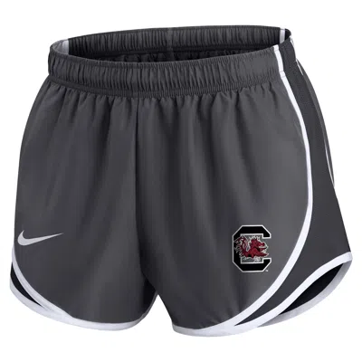 Nike South Carolina Tempo  Women's Dri-fit College Shorts In Grey