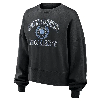 Nike Southern  Women's College Crew-neck Sweatshirt In Black