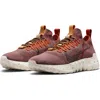 Nike Space Hippie 01 Flyknit Sneaker In Red/black