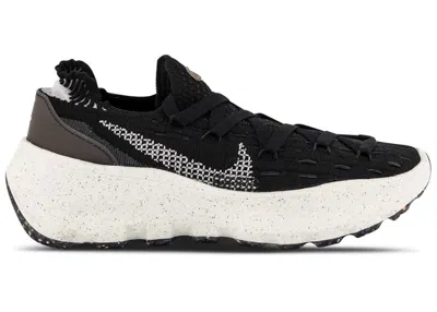 Pre-owned Nike Space Hippie 04 Smoke Grey (women's) Sneakers In Black/light Smoke Grey