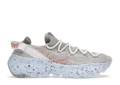 Pre-owned Nike Space Hippie 04 White (women's) Sneakers In Summit White/photon Dust/concord In Multi