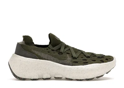 Pre-owned Nike Space Hippie 04 (women's) Sneakers In Rough Green/iron Grey/velvet Brown